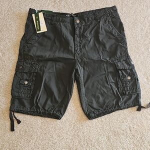 Wrangler Men's Dark Green Cargo Shorts